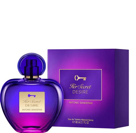 Perfume Her Secret Desire Antonio Banderas Beleza Na Web