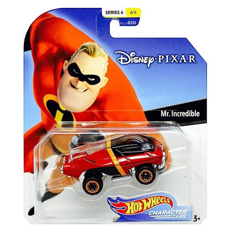 Buy Disney Hot Wheels Mr Incredible Character Car Series 6 164