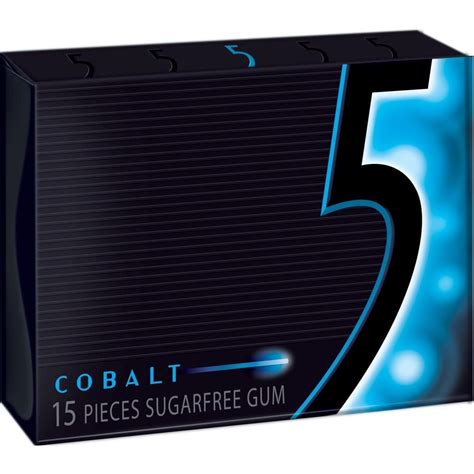 5 Cobalt Gum 15 Pcs 10 Pack Gum Gum Flavors Sugar Free Gum