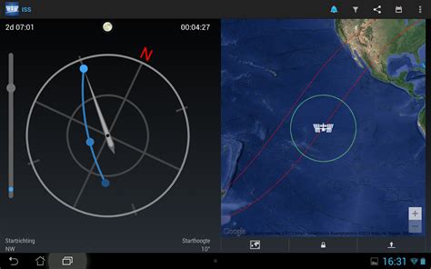 The app allows you to see the longitude and latitude of the iss as well as the the route that it will be traveling in the next 90 minutes. ISS Detector Satellite Tracker - Android Apps on Google Play