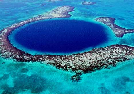The great blue hole, off the coast of belize is a diver's paradise. Should I go diving in Blue Hole?