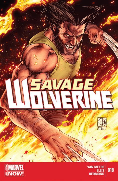 Read Online Savage Wolverine Comic Issue 18