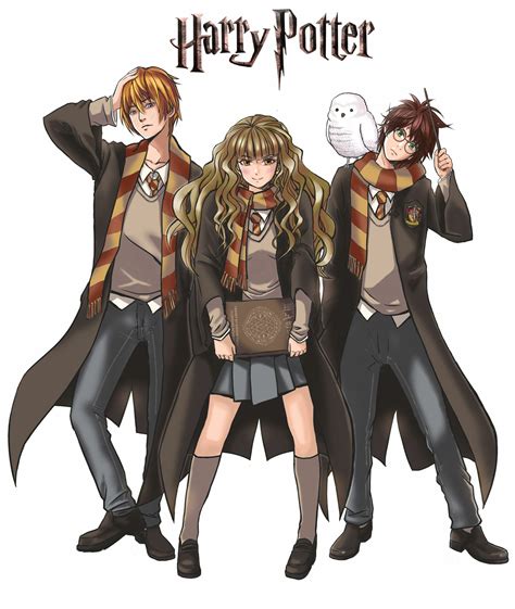 Harry Potter By Luigil Harry Potter Cartoon Harry Potter Drawings