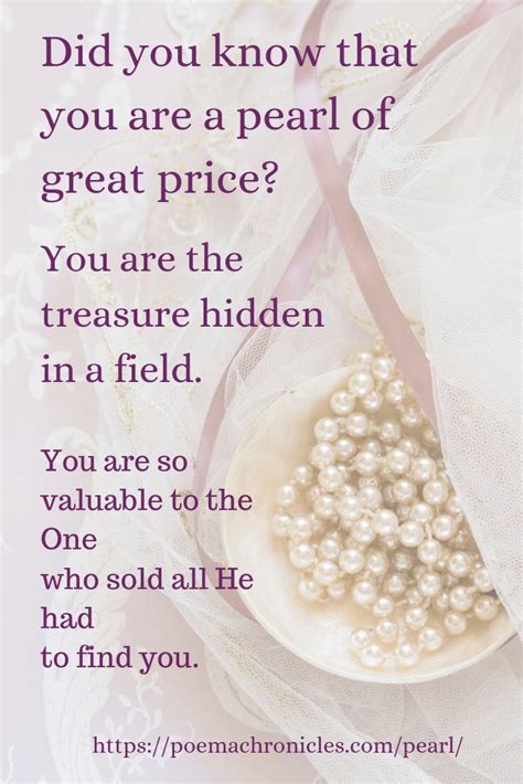 You Are The Pearl Of Great Price Pearl Quotes Faith Bloggers