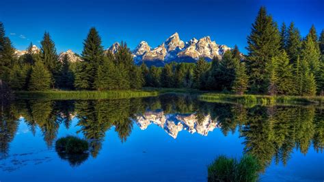 45 Beautiful Mountain Lake Wallpaper Wallpapersafari