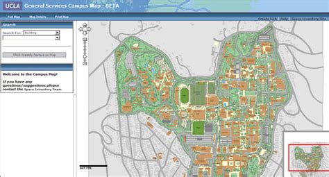 Ucla Campus Map Pdf United States Map