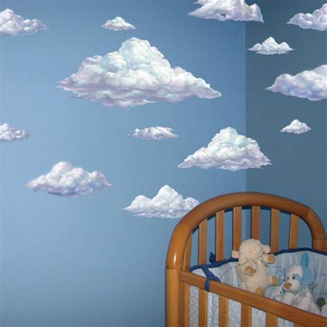 Sky Clouds Mural ~ Nursery Cloud Mural ~ Mural Of Clouds