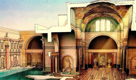 Record of materials (construction) rom: reconstructed Baths of Caracalla | Roman baths, Roman ...