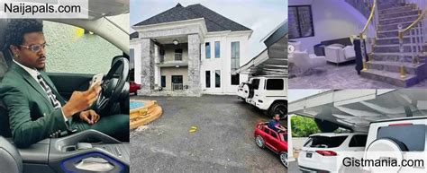 Picsvid Nigerian Tech Guru Blord Show Off His New Palatial Mansion