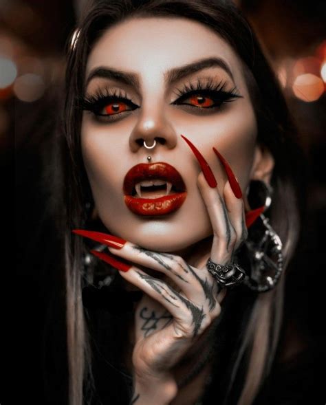 Female Vampire Tattoos