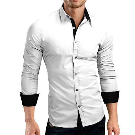 Cotton Mens Designer White Shirt Rs 230 Piece Ikra Fashion Id