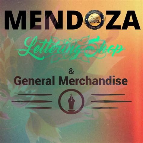 Mendoza Lettering Shop Pagadian City