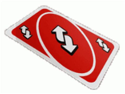 Red Reverse Card Uno Sticker Red Reverse Card Uno Mattel Games Scopri E Condividi GIF