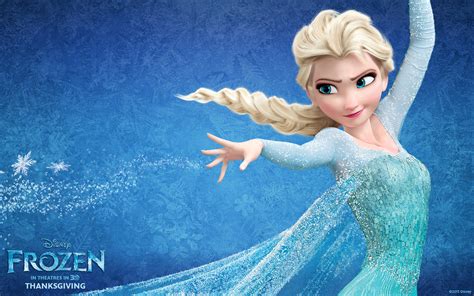 Elsa From Disneys Frozen Desktop Wallpaper