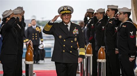 Cno Visits Germany To Attend Baltops Meets With Navy And Government