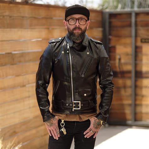 Schott Perfecto Leather Motorcycle Jacket Very Popular