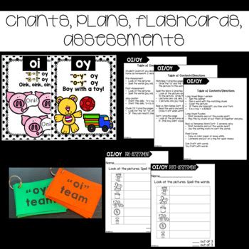 Ch, ck, ng, qu, sh, th, wh. Digraph Activities OI & OY by First Grade Roars | TpT