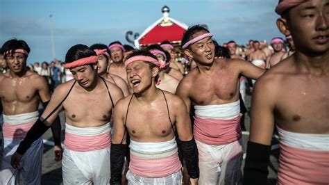 Japan S Naked Festival Of The Gods Bbc Travel