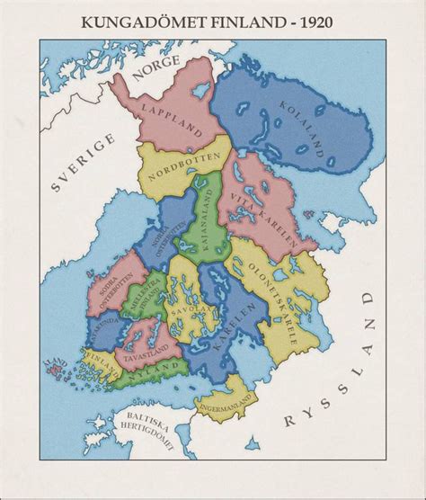 Finland 1920 By Fennomanic Finland Historical Maps Map