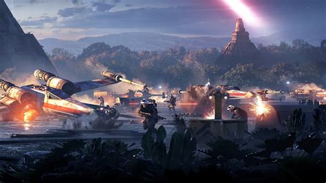Fond D écran Star Wars Battlefront Ii Guerres Des étoiles Jeux Vidéo X Aile Rebel Alliance
