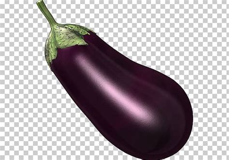 An Eggplant On A Transparent Background