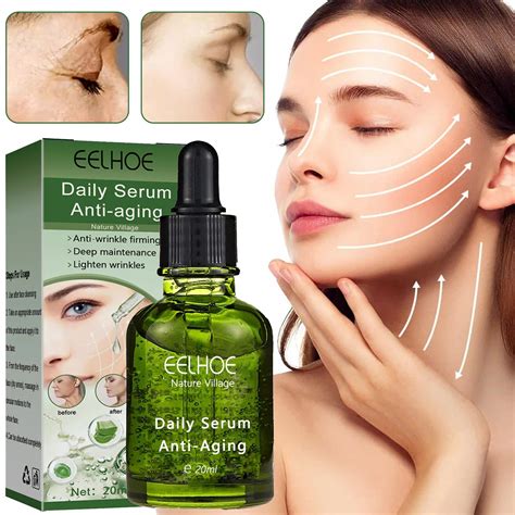 Instant Wrinkle Remover Face Serum Lifting Firming Fade Fine Line Anti Aging Essence Whitening