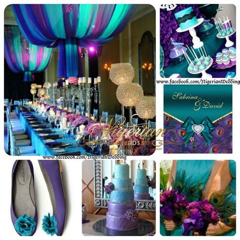 Teal And Purple Wedding Color Scheme Party Ideas Pinterest Colores