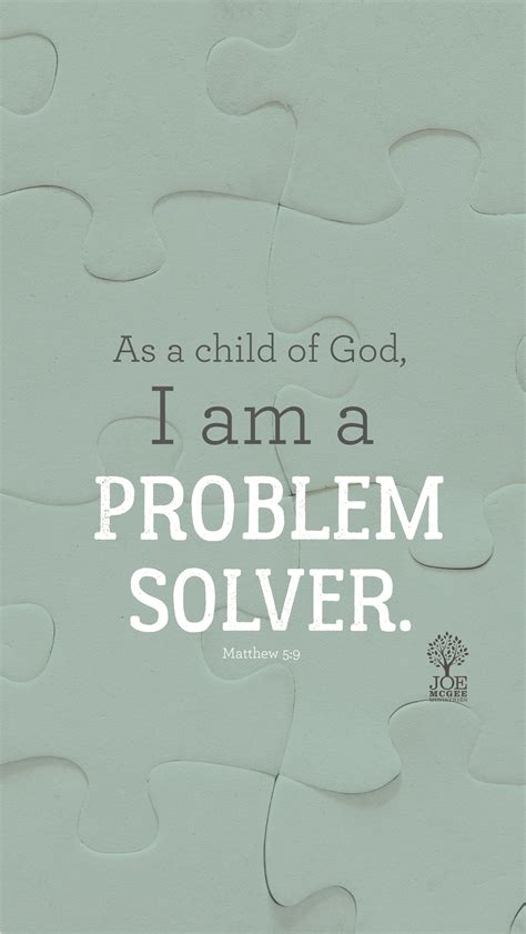 3 Habits Of The Problem Solver Joe Mcgee Ministries