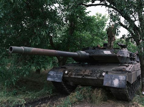 Russland Ukraine Leopard 2