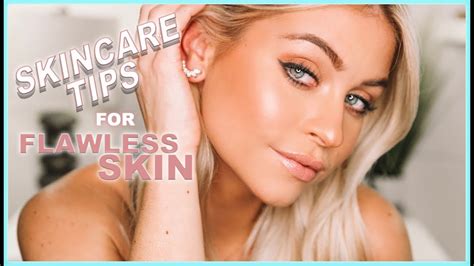 Skincare Tips For Flawless Skin Mkup With Sarah Youtube