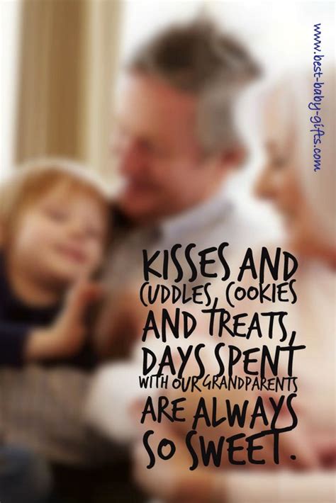 A grandma is warm hugs and sweet memories. Grandparent Quotes: poems and quotes for grandma and granddad