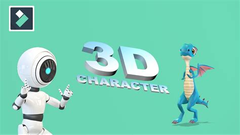 filmora 11 3d animated characters tutorial youtube