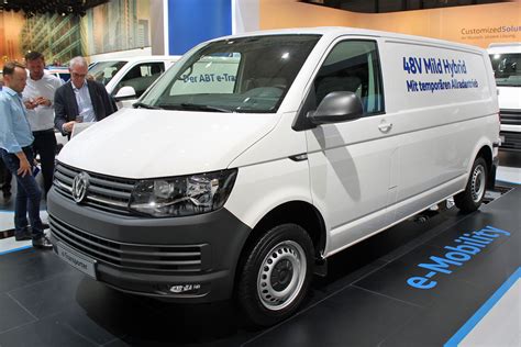 Vw Reveals Mild Hybrid Version Of Transporter Van Parkers