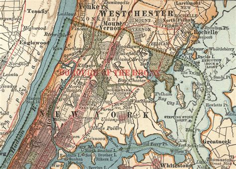 Map Of The Bronx Neighborhoods World Map