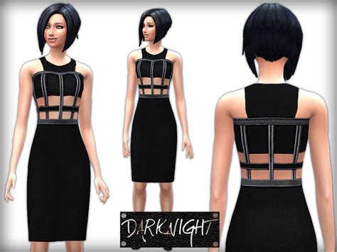 Sims 4 Leather Dress