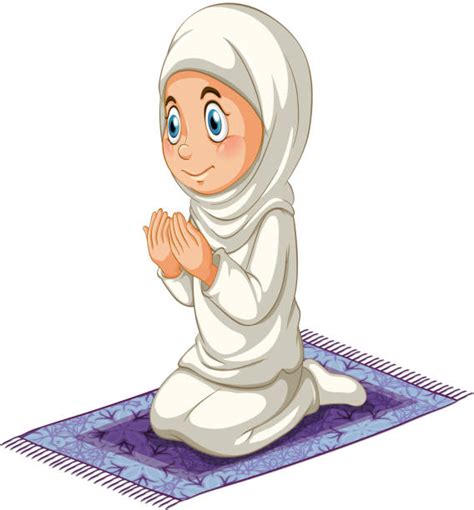 Clip Art Of Muslim Woman Praying Illustrations Royalty Free Vector Graphics And Clip Art Istock