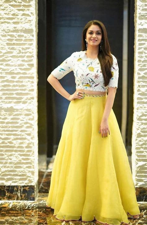 Styling Cues To Steal From Keerthi Suresh Party Wear Indian Dresses