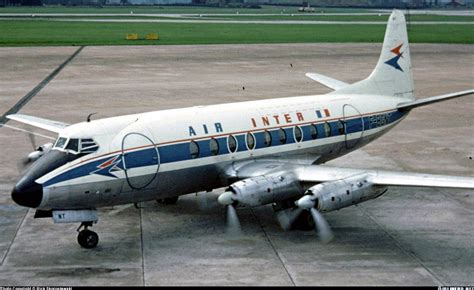 Vickers 708 Viscount Air Inter Aviation Photo 0640393