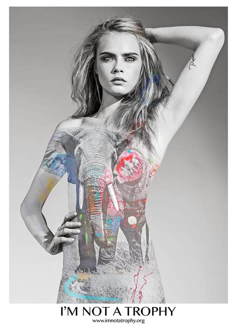Cara Delevingne Looks Amazing In New ‘im Not A Trophy Campaign