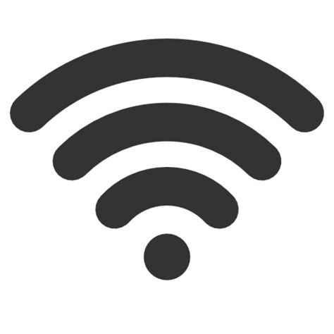 3d Black Wifi Icon Png Transparent Background Free Download 3788