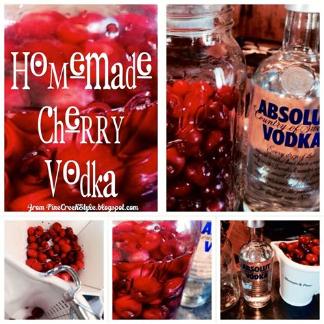 Homemade Cherry Vodka Cherry Vodka Vodka Vodka Recipes