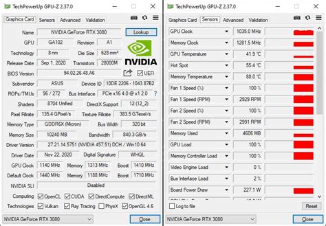 Nvidia Gddr6x Memory Temperature Monitoring With Techpowerup Gpu Z 237