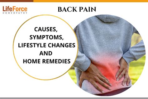 Back Pain Causes Symptoms Lifestyle Changes And Home Remedies