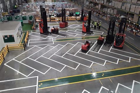 How Floor Marking Improves Warehouse Safety And Productivity