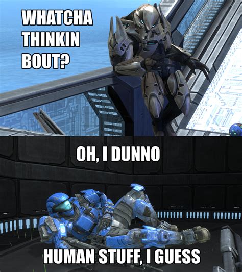 Halo Reach Whatcha Thinkin Bout Know Your Meme