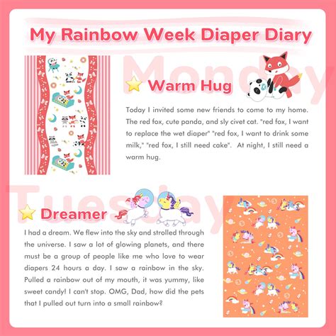 3pcs Abdl Adult Diapers Diapers Lover Cute Printed Pattern Elastic