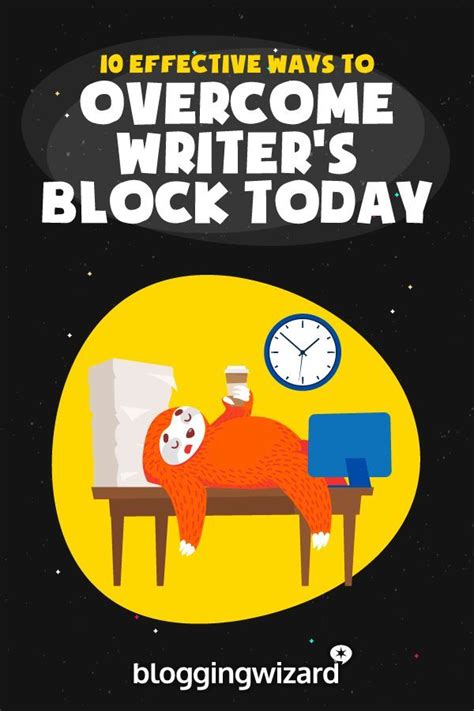 10 Effective Ways To Overcome Writers Block