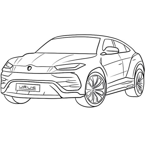 Please subscribe for more.old name of this channel is drawingaz we changed it to unicorn coloring pagewatch mo. Lamborghini Urus Coloring Page - Coloring Books
