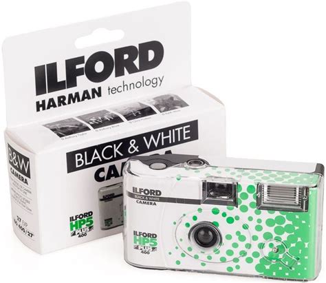 Ilford Hp5 Plus Iso 400 35mm Single Use Camera 27 Exposure Black