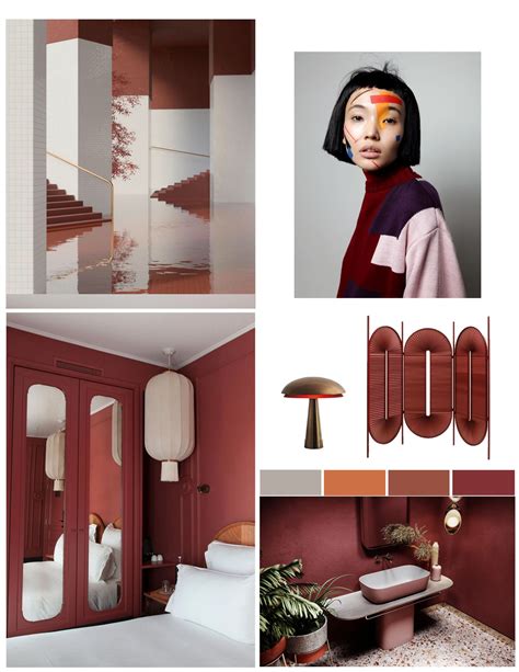 Interior Color Trend New Reds Will Shape 2020 Sampleboard Interior